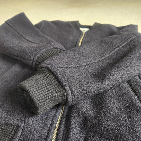 NWOT Wilfred Free 100% Merino Wool Stable Jacket Bomber--RUNS BIG Aritzia - Picture 9 of 16